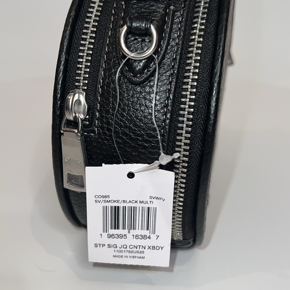 🌟NWT COACH CANTEEN CROSSBODY BAG IN SIGNATURE JACQUARD WITH STAR EMBROIDERY - Picture 15 of 15